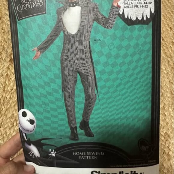 Other - Tim Burton’s The Nightmare Before Christmas – Jack Skellington Costume Sewing Pa